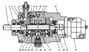 Насос НС32/32-12.5/6.3М2 аксиально-поршневые нерегулируемы