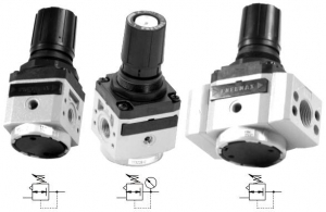 Регулятор давления 17302 A(B, E), 17322 A(B) Типоразмер 3. Присоединения G3/8", G3/4" и G1/2" ― Промышленная гидравлика и пневматикa - ООО "Омcнаб"