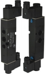 Пневмораспределители 5/3 NAMUR с пружинным возвратом, двухстороннего управления, с ЗЦП, серия 4