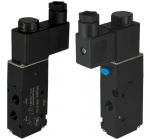 Пневмораспределители 3/2 с пружинным возвратом, одностороннего управления, серия 4